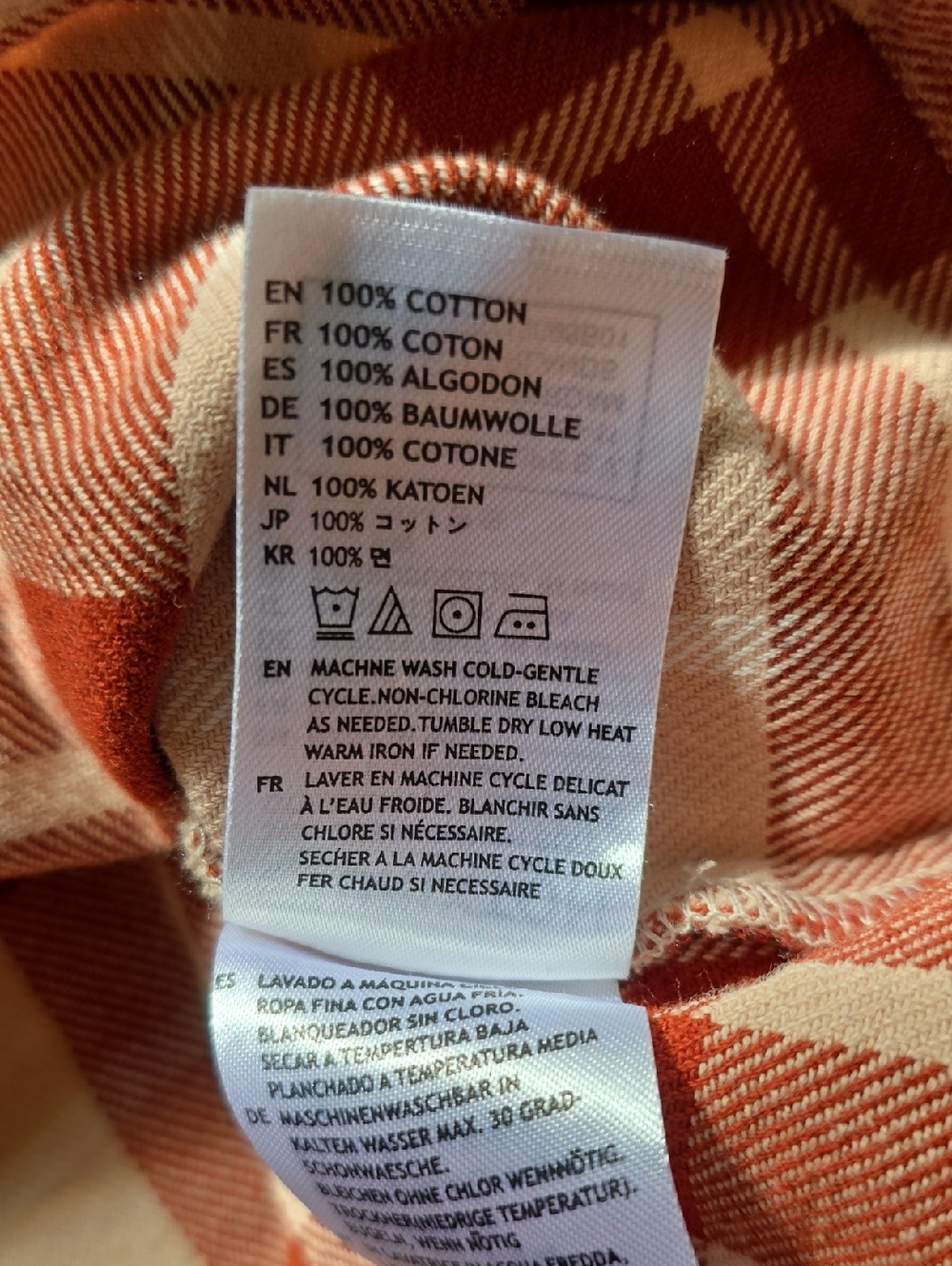 Brixton Womens Rose Dust Bowery Flannel Shirt - Size Small - Picture 8 of 9